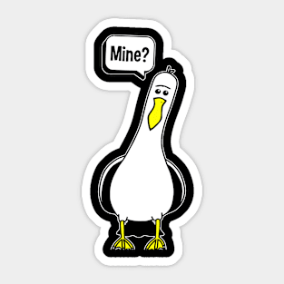 Mine Seagulls Sticker